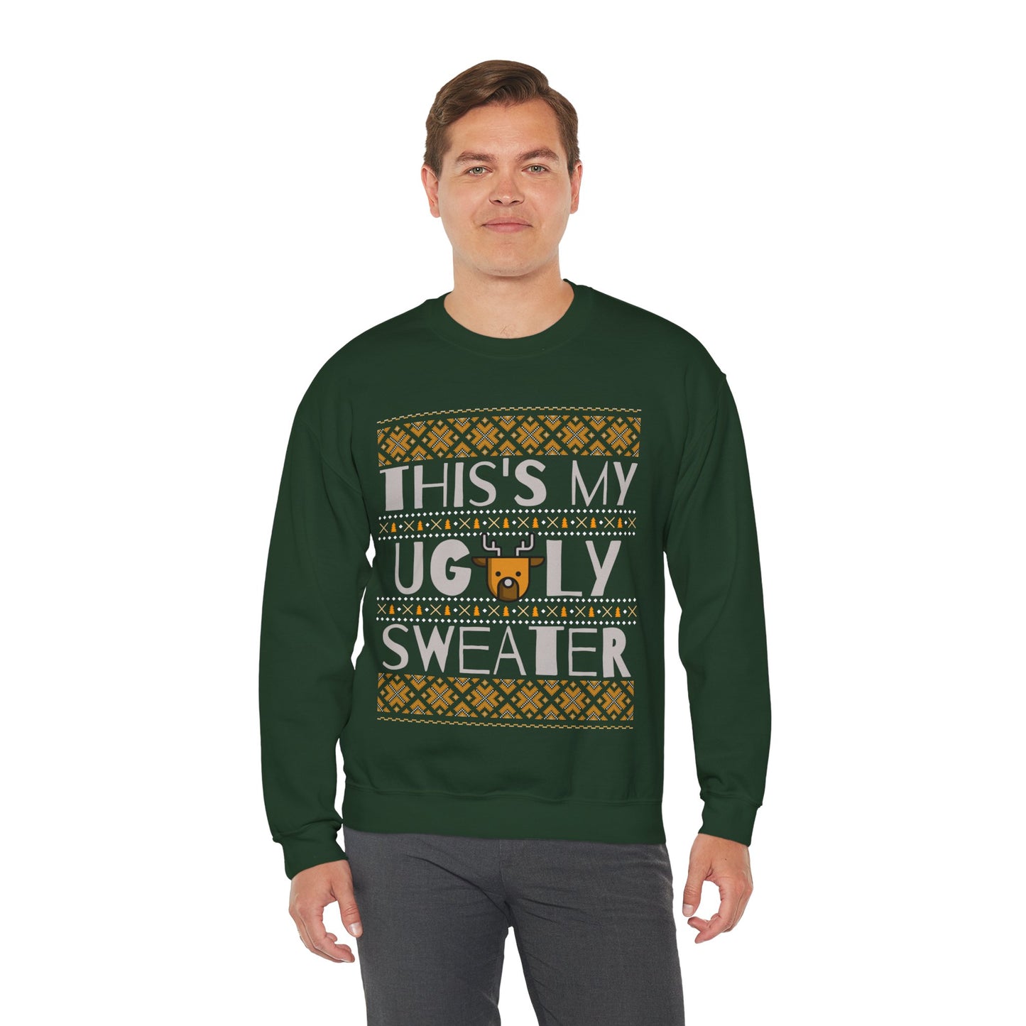 Ugly Sweater Crewneck Sweatshirt