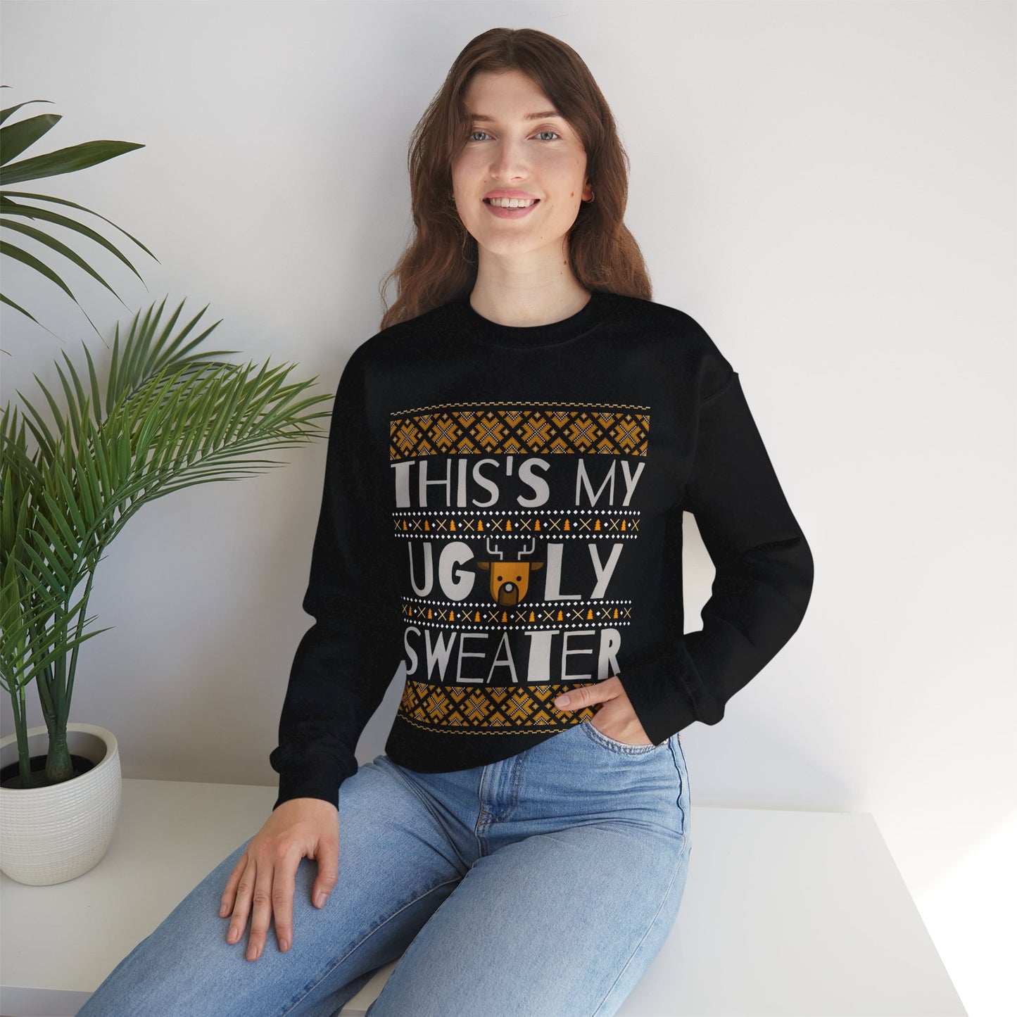 Ugly Sweater Crewneck Sweatshirt