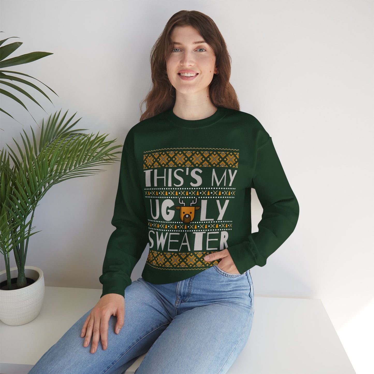 Ugly Sweater Crewneck Sweatshirt