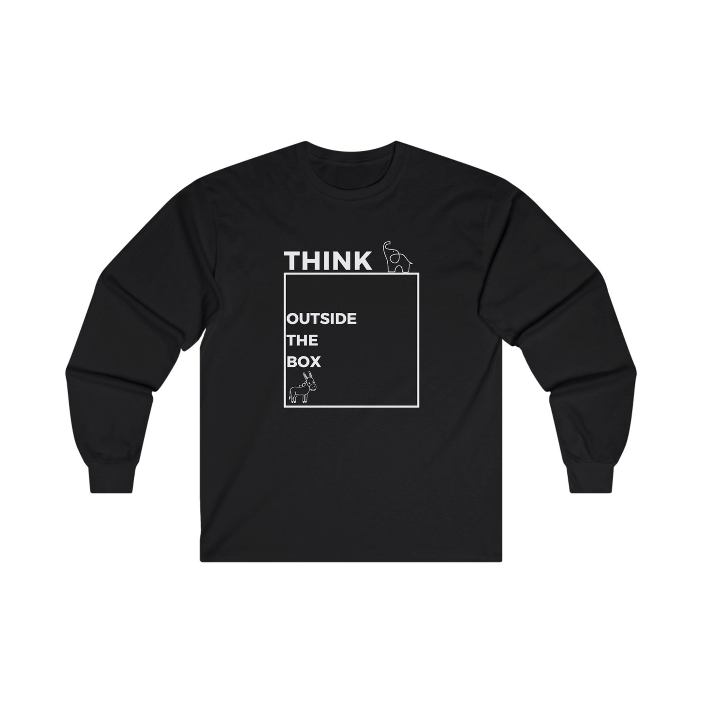 Think Outside the Box Long Sleeve Tee